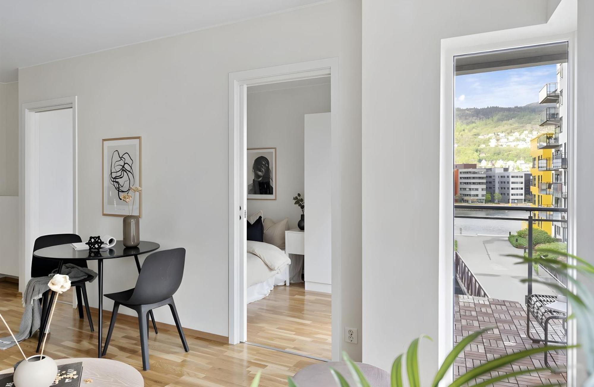 Modern Apartment In The Center Of Bergen Buitenkant foto