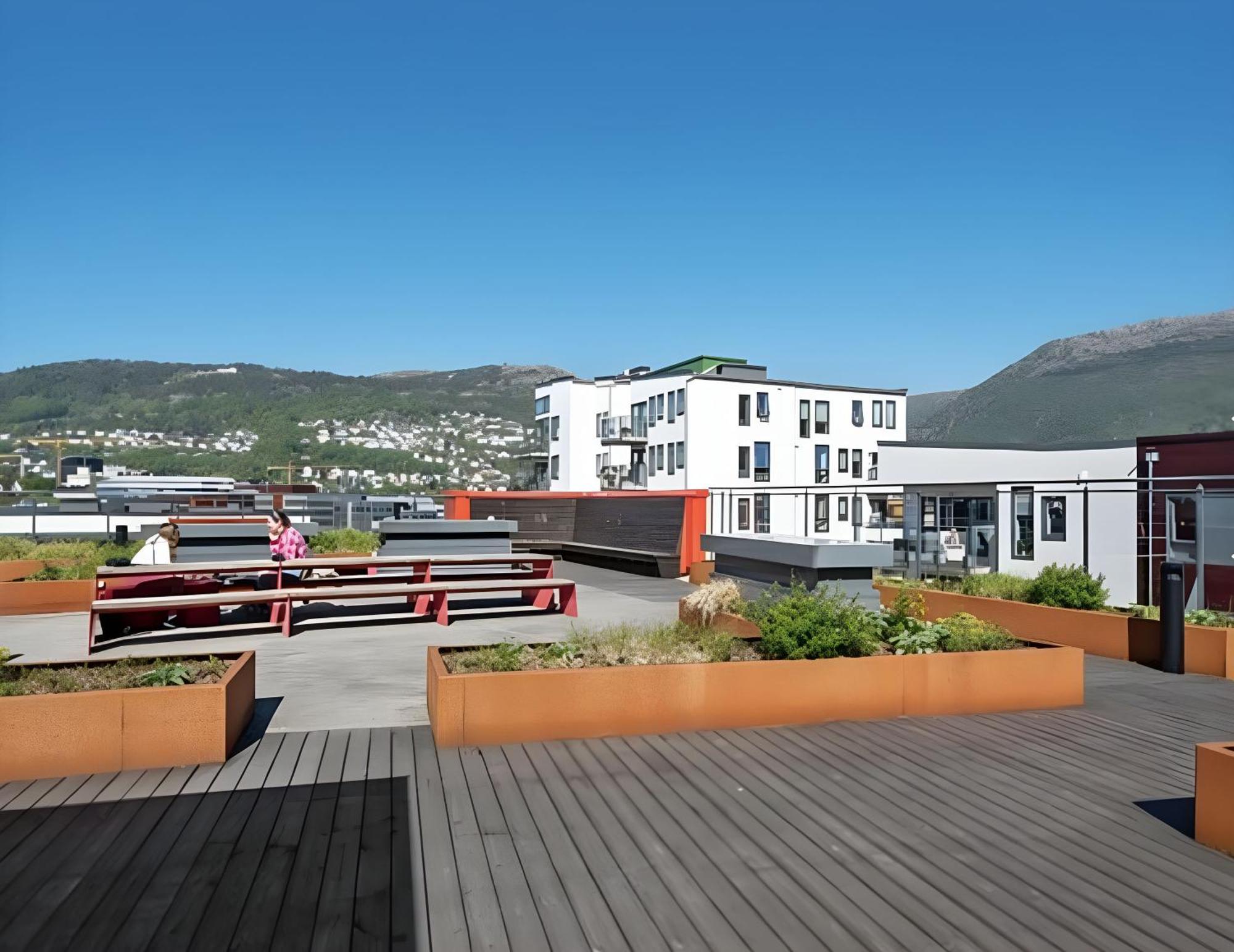 Modern Apartment In The Center Of Bergen Buitenkant foto